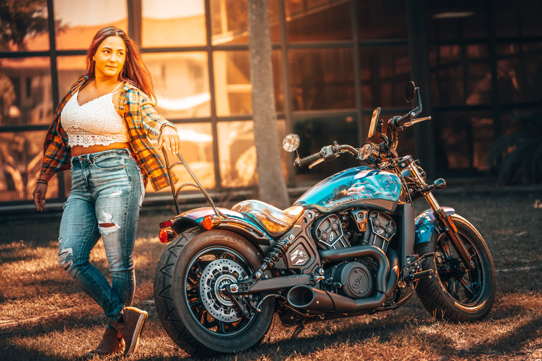 Motorcycle Sticker Decal MOTOR BOBBER CYCLES Sticker Decal For Motorcycle Bike Tank Sport Tuning - Se60 Bobber Bike Sticker - Foto 3