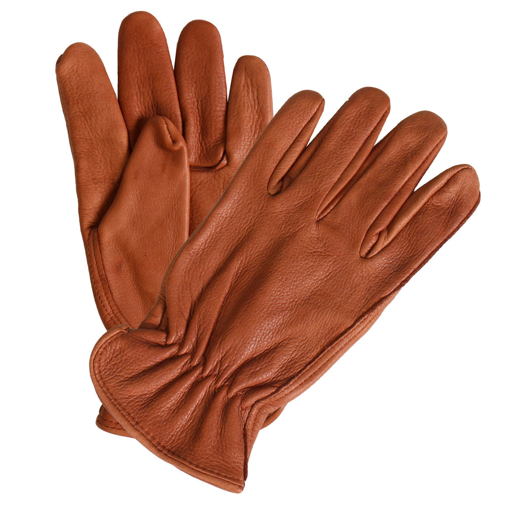 Hot Leathers GVD1013 Brown Deerskin Leather Driving Gloves – Brave