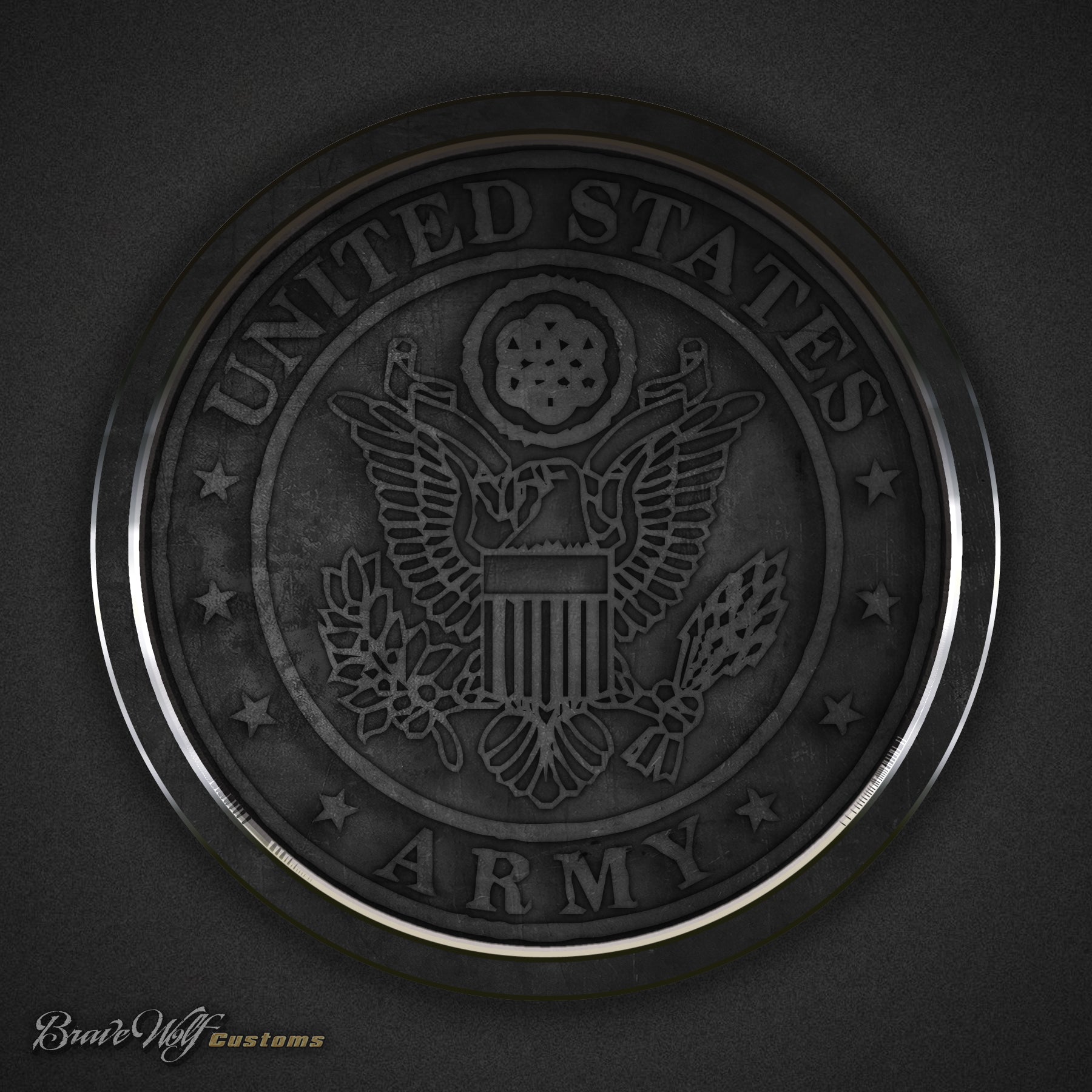 5 Inch Decal Army - 5 Inch Decal – Brave Wolf Customs