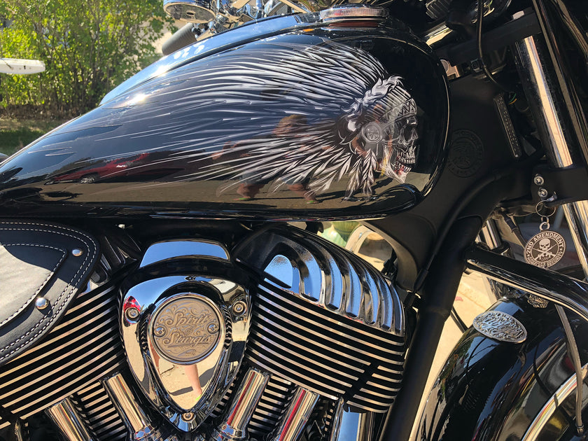 Harley-Davidson Tank Decals – Brave Wolf Customs