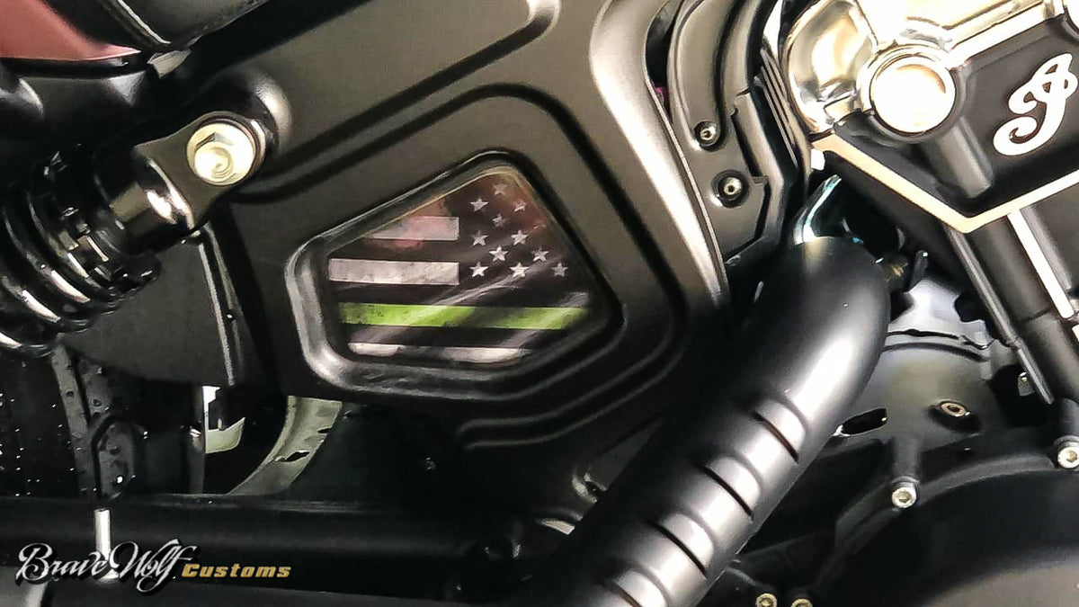 Indian Scout Mid-Frame Insert - Military – Brave Wolf Customs