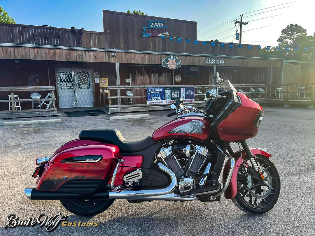 TAB Performance Zombie Saddlebag Decals for Challenger/Pursuit